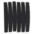 30X Black 6-String Guitar Top Nut 42X3.5mm. 
