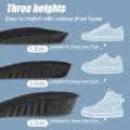 Height Increase Insoles Cushions 1.5-3.5cm Magnet Massage Invisible Height Lift Adjustable Cut Shoes Heel Insert Support Pads. 
