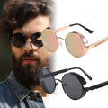 Vintage Steampunk Sunglasses Retro Sun Glasses Polarized for Men Women Fashion.