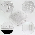 Roasting Rack AirFryers Holder Versatile Square Roasting Grill Air Fryers Holder 5QT/5.7QT/6.8QT. 
