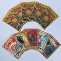 55 Pcs Pokemon Rainbow Cards Rainbow Foil Set English Version. 