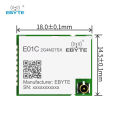 E01C-2G4M27SX/2.4G module wireless transmission and reception, domestic Si24R1+PA+LNA compatible with nRF24L01 module SPI interface.