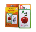 For Kids Alphabet Flashcard -32 Cards. 