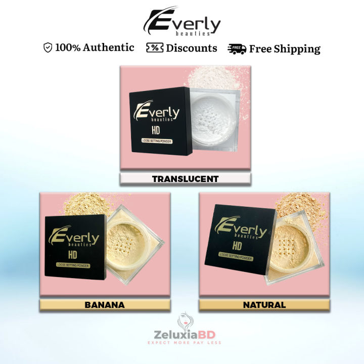 Everly Beauties HD Loose Setting Powder
