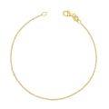 Aide 925 Sterling Silver Minimalist Thin Slim Chain Bracelets For Women Gift 18K Gold Plated Simple Stackable Versatile Bracelet. 