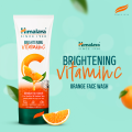 Himalaya Brightening Vitamin C Orange Face Wash - 100ml. 