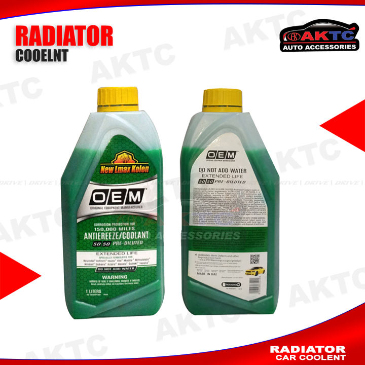 CAR Radiator Coolant Water 1 Litre-OEM