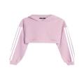 Pink hoodie for women | Baby pink colour ladies hoodie collection 2024 | Export quality crop hoodie for women. 