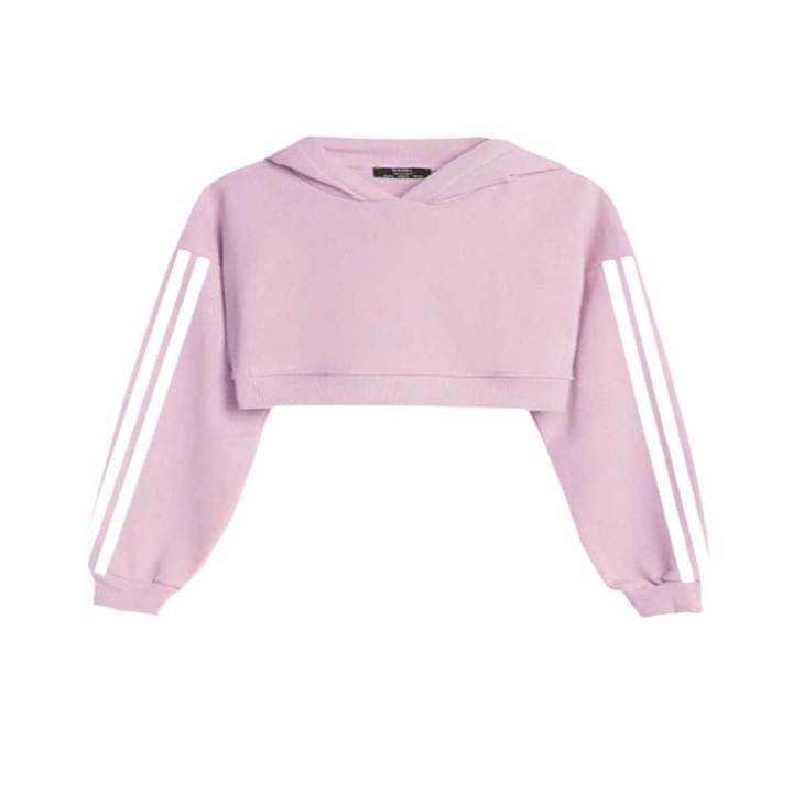 Pink hoodie for women | Baby pink colour ladies hoodie collection 2024 | Export quality crop hoodie for women