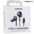 Samsung AKG Type-C Earphones  black. 