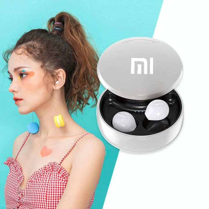 Xiaomi%20X21S%20TWS%20Mini%20Bluetooth%20Headphones%20Ture%20Wireless%20Earbuds%20Invisible%20TWS%20Handfree%20Small%20Earbuds%20Sport%20Earbud%20Built-in%20Mic%20-%20Image%206
