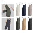Kitchen Apron Dishwashing Apron Bib Apron for Restaurant Grilling Uniform.