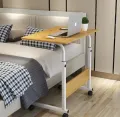 Height Adjustable Movable Laptop Desk With Storage Shelf Lazy Sofa Corner Lift Computer Desk Table. 