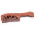 Curly massage daily necessities, wide toothed comb, children's household long hair handle, green sandalwood comb.