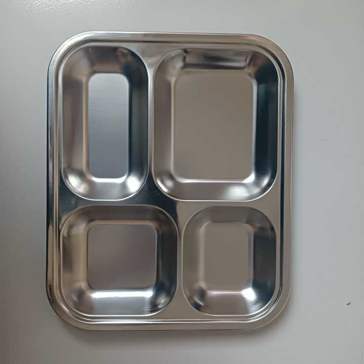 MollaDepartmental%201%20PCS%204%20compartment%20Stainless%20Steel%20Cafeteria%20Tray%20-%20Image%205
