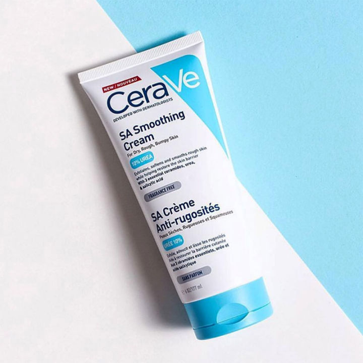 CeraVe%20developed%20with%20dermatologists%20SA%20Smoothing%20Cream%20%20For%20Dry,%20Rough,%20Bumpy%20Skin(10%25%20UREA)%20177ml%20-%20Image%203