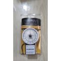 Compact Luggage Scale 35kg Analog Measures tape.
