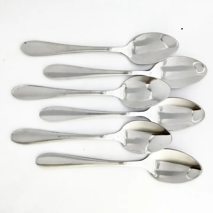 6-Piece%20Stainless%20Steel%20Tea%20Spoon%20Set%20-%20Elegant%20Cutlery%20Set%20(Half%20Set)%20-%20Image%202