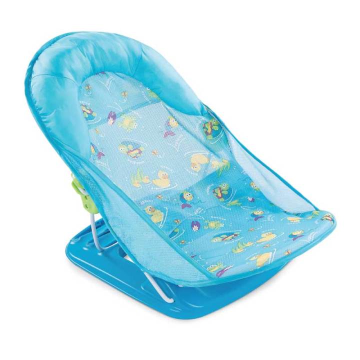 Baby Bather Bath Support Seat Newborn Baby Bath Chair with pillow