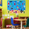 Felt Set for Toddlers Children, 3.4 Feet Flannel Stories Toys, Wall Activity Storytelling Teaching.
