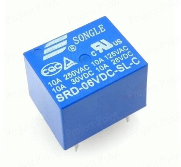 1%20Pcs%20SONGLE%206V%20DC%20Power%20Relay%20SRU-06VDC-SL-C%205-Pin%2010A%20250VAC%20/%2030VDC%20High%20Quality%20Power%20Switching%20Module%20for%20DIY%20Electronics%20&%20Circuit%20Projects%20-%20-%20Image%202