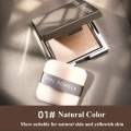 Silver Compact Powder For women. 