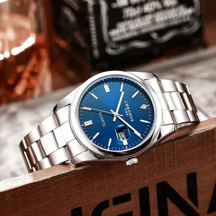 CHRONOS Top Brand Luxury Man Wristwatch Waterproof Luminous