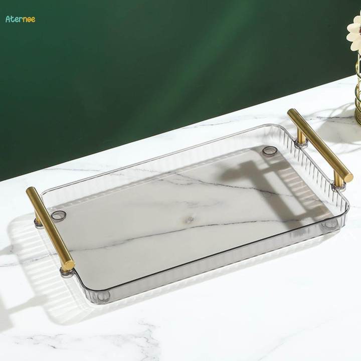 Rectangle%20Tray%20Serving%20Tray%20with%20Handles%20Vanity%20Tray%20Clear%20Acrylic%20Tray%20Decorative%20Tray%20for%20Ottoman%20Countertop%20All%20Occasions%20Dresser%20Kitchen%20-%20Image%205
