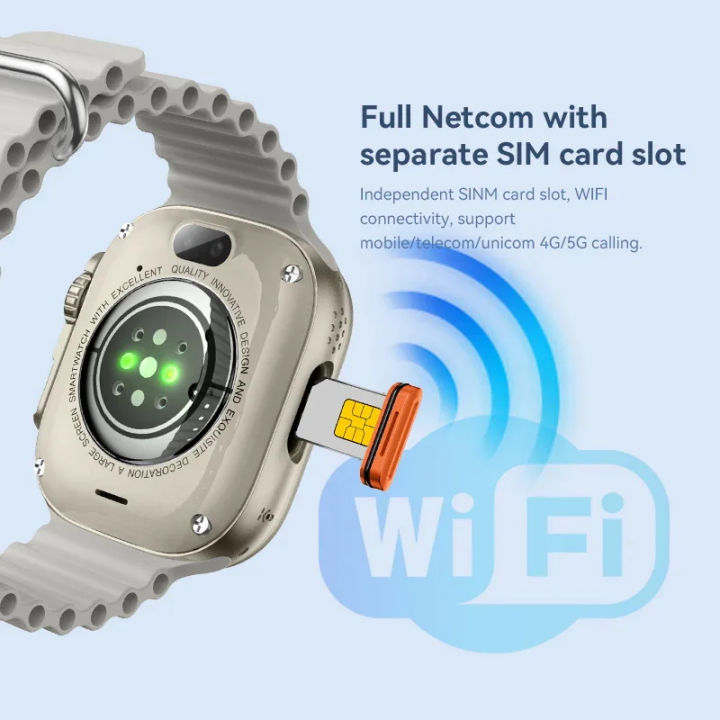 HW%20Ultra%202%20Call%205G%20Android%20Smartwatch%20Dual%20Camera%20Wifi%20Sim%20Supported%20Ram%204GB%20Rom%2064GB%20Andriod%20Watch%20-%20Image%204