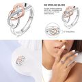 High Quality Original Rings 925 Sterling Silver Star Moon Butterfly Ring Suitable Birthday Anniversary Gift For Wife or Friend.