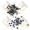 25Pcs- BC558 Transistors 30V 100mA BC558B Transistors 3 Pin Leads General Purpose Transistors. 