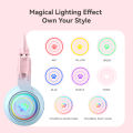 Cat Car Headphones Headset Gamer Wireless Headphones with Mic Gamer Girl Antler Bluetooth Gaming Headphones.