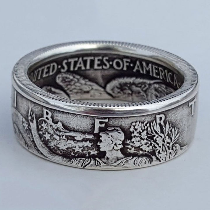 %E3%80%90Innovative%20design%E3%80%91Yuanjing%20temu%20Antique%20Coin%20Morgan%20Beauty%20Carved%20Men's%201945%20Ring%20Children's%20Women's%20Jewelry%20-%20Image%202