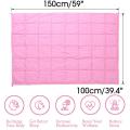 US 40''x60'' Pink Weighted Blanket 10/15/20lbs Heavy Sensory Insomnia Anxiety.