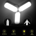 Folded fan blades LED bulb 45W short review. 