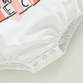 Fashion Newborn Baby Girls Valentine's Day Rompers 0-18M Letter Print Patchwork Fur Long Sleeve O-neck Sweatshirts Jumpsuits.