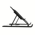 Height Adjustable Tablet & Laptop Stand With Cooling Blue Light, Ergonomic Design For Neck Comfort, Portable Support For Live Streaming, Study, And Office Use, Highquality Materials, Tablet Holder Stand. 