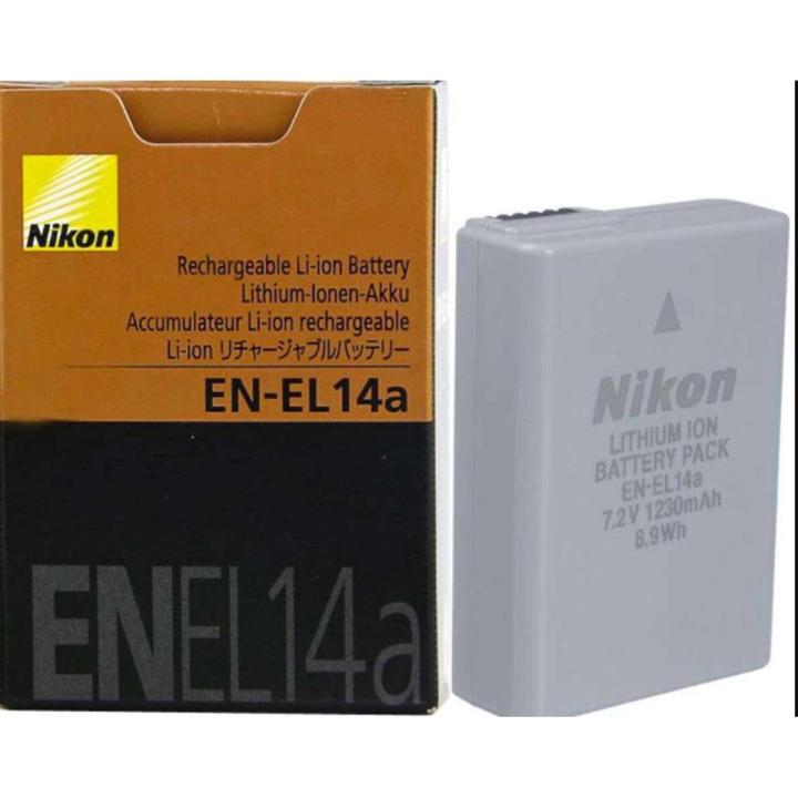 Nikon EN-EL 14 Rechargeable camera Battery For D5300 D3300 P7100 P7000 D3100 D3200 D5100 D5200