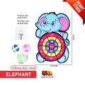 Combo Pack Elephant Dart Board + Maze Ball Stress Relief Game. 