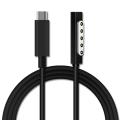 USB Type C Power Supply Charger Charging Cable for Microsoft Surface Pro 1/2.