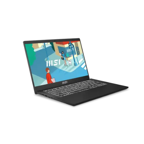 MSI Modern 14 C12M 12th Gen Core i5-1235U 3.3 to 4.4GHz, 8GB, 512GB SSD, Win 11 Home, 14 FHD IPS Laptop