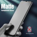 Samsung Galaxy A12 / A32 / A52 / A72 / M12 / A02 / M02 / F62 / A42 Premium Anti Fingerprint Gaming Matte Screen Protector Tempered Glass.