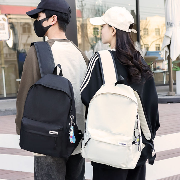 Wei Yu Pai backpack simple large capacity travel backpack women's casual Japanese junior high school students high school college students school bag