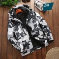 Winter 2 In 1 Warm Jacket Sportwear Ski Camping Coat Softshell Waterproof Outdoor Jacket Men Windbreaker Climbing Hiking Coats. 