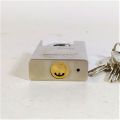 Mindy High Security Anti-Theft Brass Padlockwith extra arm which is impossible to cut by cutter..