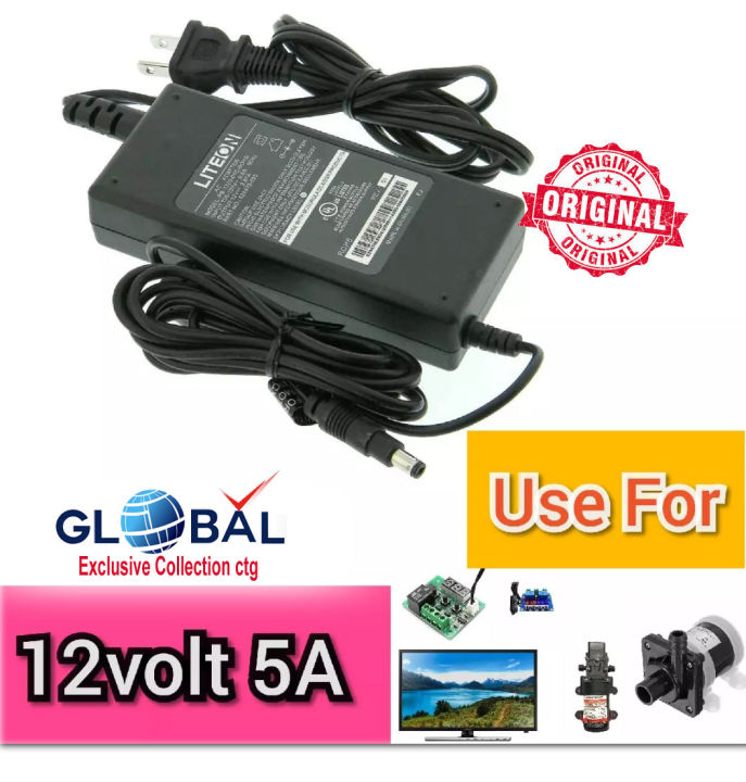 12v%205a%20Adaptor%20AC%20DC%20adapter%2012V%205a%20CCTV%20power%20supply%20Charger%20(Connector%20size:%205.5mm%20x%202.5mm%20)%20Multi%20purpose%20use%20Power%20Supply%20AC110-220V%20-%20Image%205