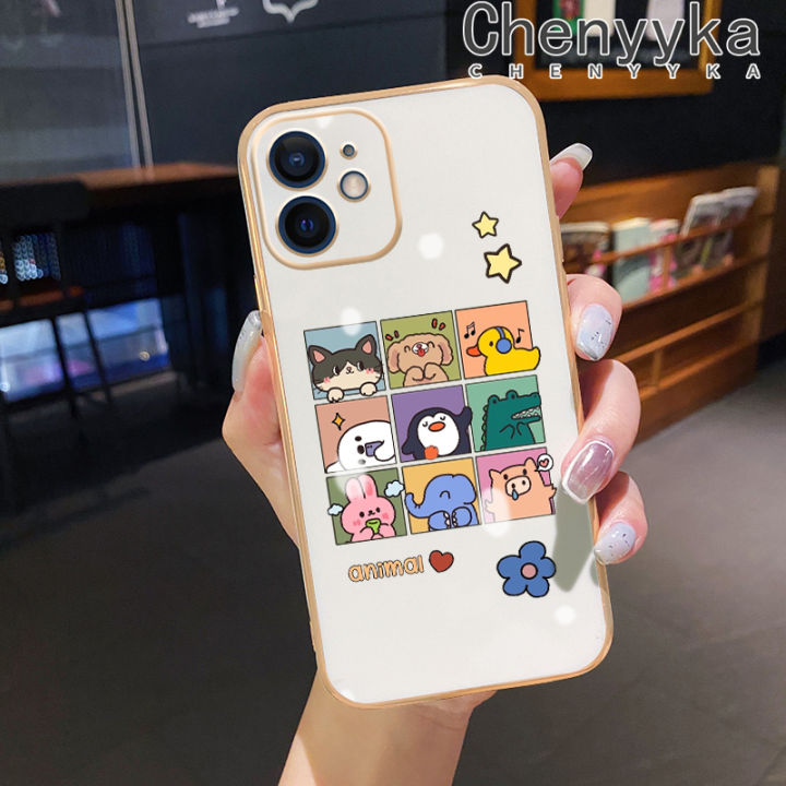 Chenyyka%20Case%20For%20Samsung%20galaxy%20A51%204G%20A51%205G%20A51%205G%20UW%20M40s%20Case%20Cartoon%20Cute%20Animal%20Pattern%20New%20Design%20Luxury%20Plating%20Phone%20Cases%20Side%20Edge%20Pattern%20Shockproof%20Soft%20Case%20Full%20Cover%20Camera%20Protection%20Case%20-%20Image%207