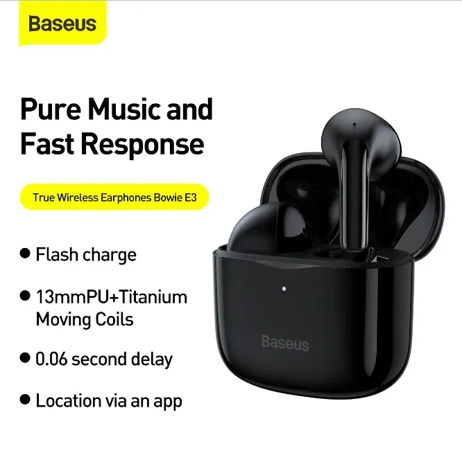 BASEUS%20BOWIE%20E3%20Series%20TWS%20Bluetooth%205.0%20Headset%20Wireless%20Earphone%20Stereo%20Sound%20Earbud%20Sports%20Headphone%20with%20Charging%20Case%20-%20Black%20-%20Image%203