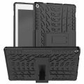 【The road to happiness Store】Heavy Duty Armor TPU PC Case For Amazon Fire HD 10 Hybrid Rugged Hard Rubber Cover Protective Shell+Film+Stylus.