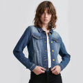 Premium Quality Long Sleeve Denim Jacket for Women (CT-34.1).